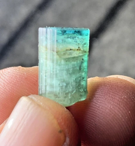 Blue Tourmaline Crystal Specimen — 9 ct, Afghanistan
