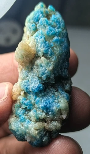 Blue Sodalite Crystal Specimen — 120 ct, Afghanistan
