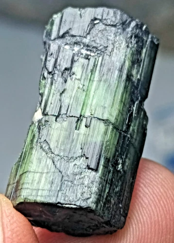 Cat's-Eye Tourmaline Crystal Specimen — 43 ct, Afghanistan