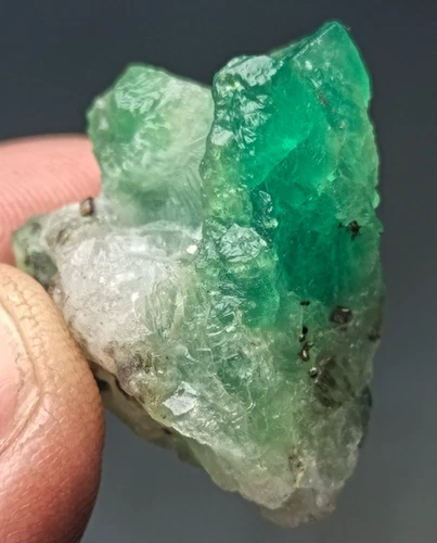 Blue Hauyne Crystal Specimen — 38 ct, Afghanistan