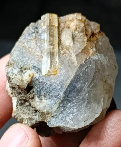 Blue Aquamarine Crystal Specimen — 200 ct, Pakistan (Nagar)