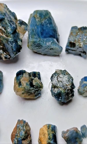 Blue Kyanite Crystal Specimen Lot — 160 g, Afghanistan