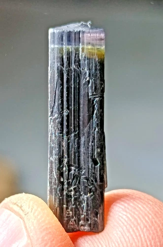 Blue Tourmaline Crystal Specimen — 9 ct, Afghanistan