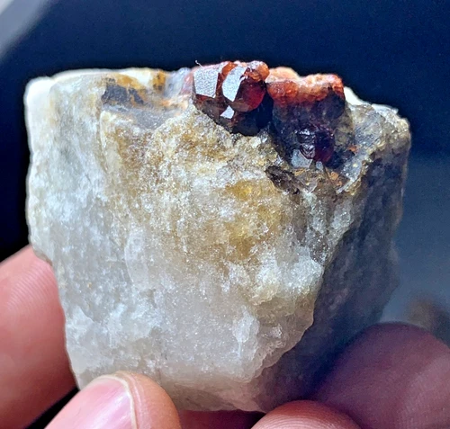 Red Garnet Crystal Specimen — 390 ct, Pakistan