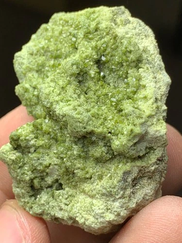 Green Garnet Crystal Specimen — 130 ct, Afghanistan