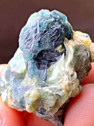 Blue Tourmaline Crystal Specimen — 80 ct, Afghanistan