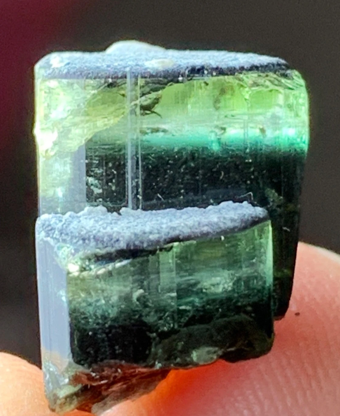 Blue Tourmaline Crystal Specimen — 10 ct, Afghanistan
