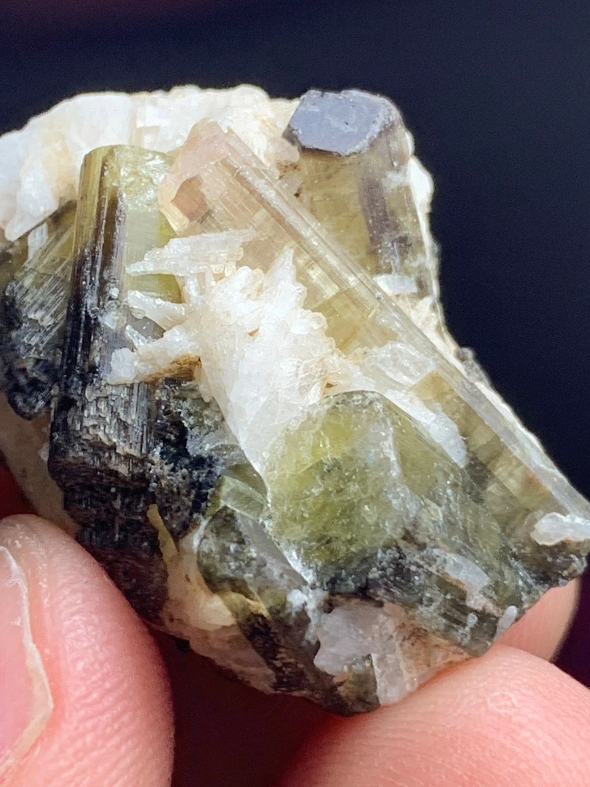 Tourmaline Crystal Cluster — 55 ct, Afghanistan