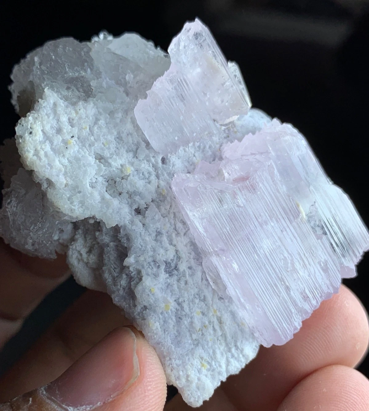 Pink Kunzite Crystal Specimen — 80 g, Afghanistan
