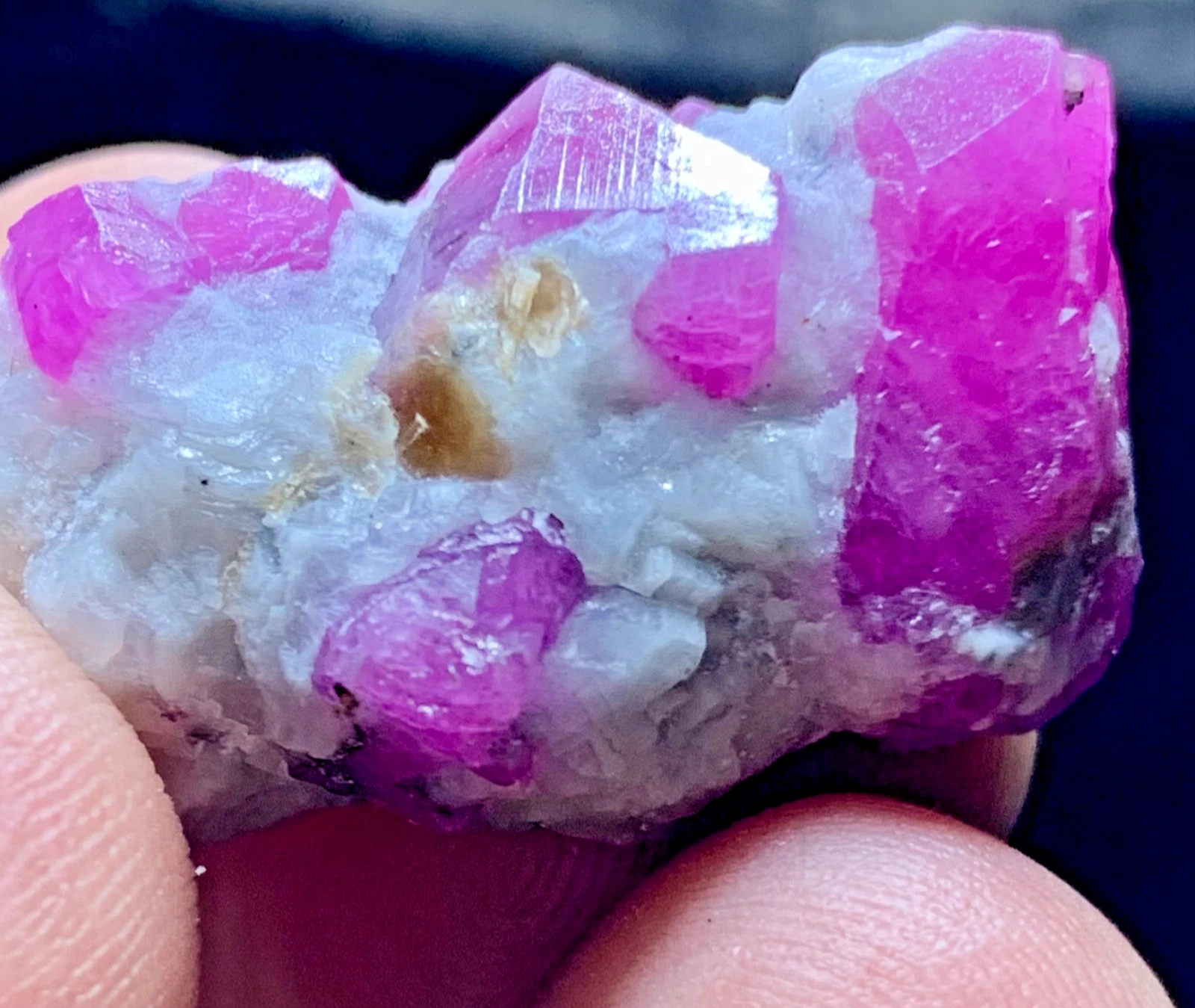 Red Ruby Crystal Specimen — 75 ct, Afghanistan (Jagdalag)