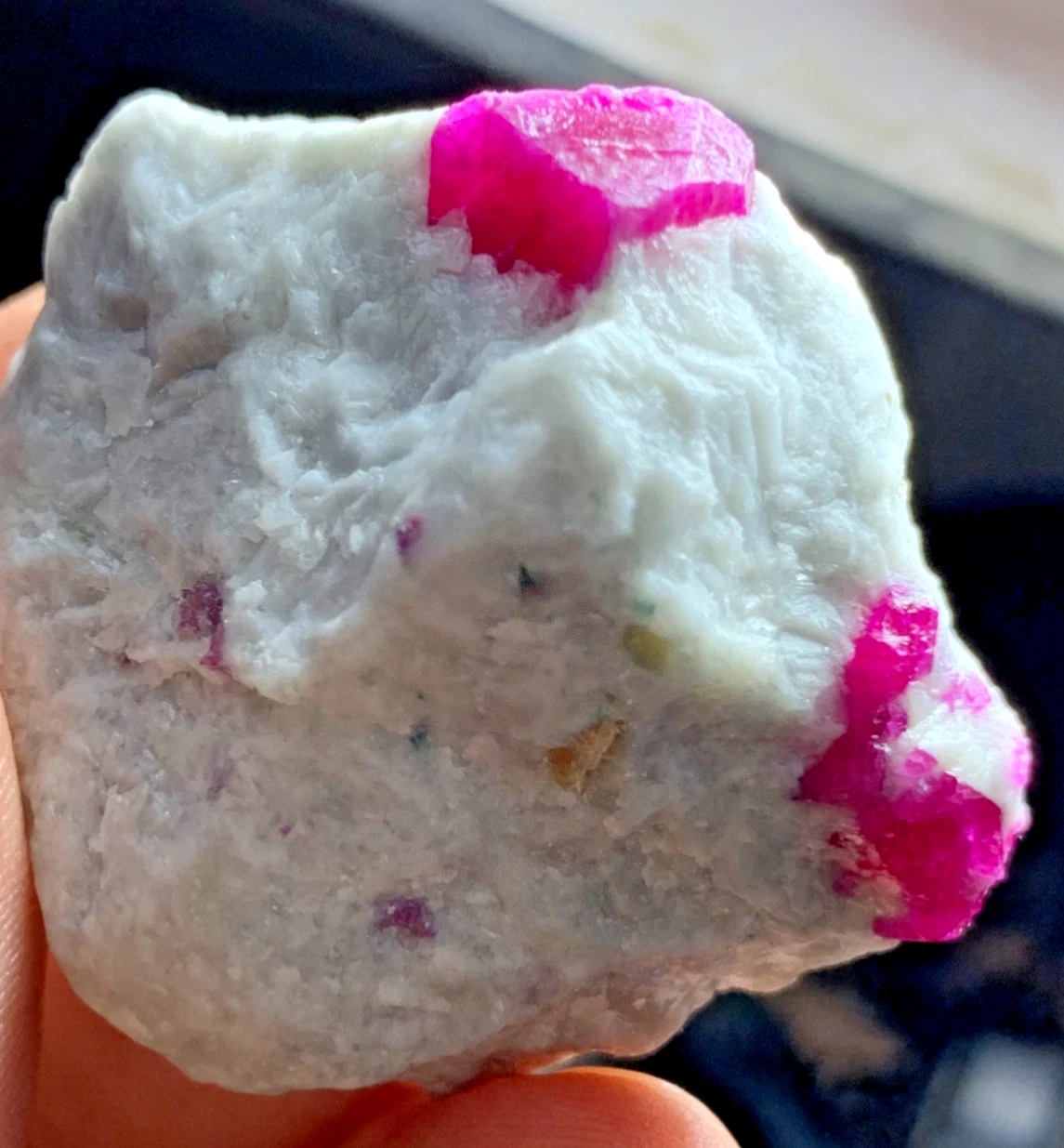 Red Ruby Crystal Specimen — 199 ct, Afghanistan (Jagdalag)