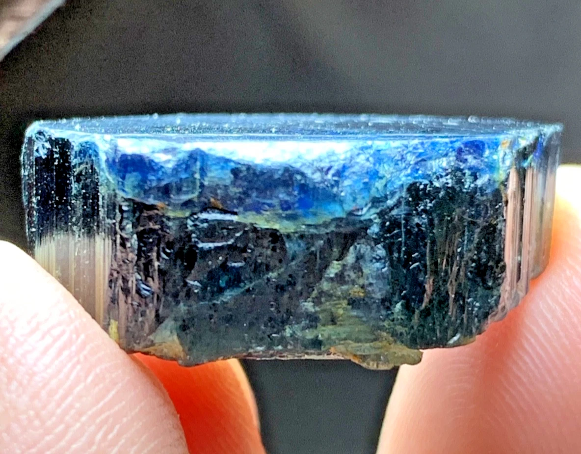 Blue Tourmaline Crystal Specimen — 43 ct, Afghanistan