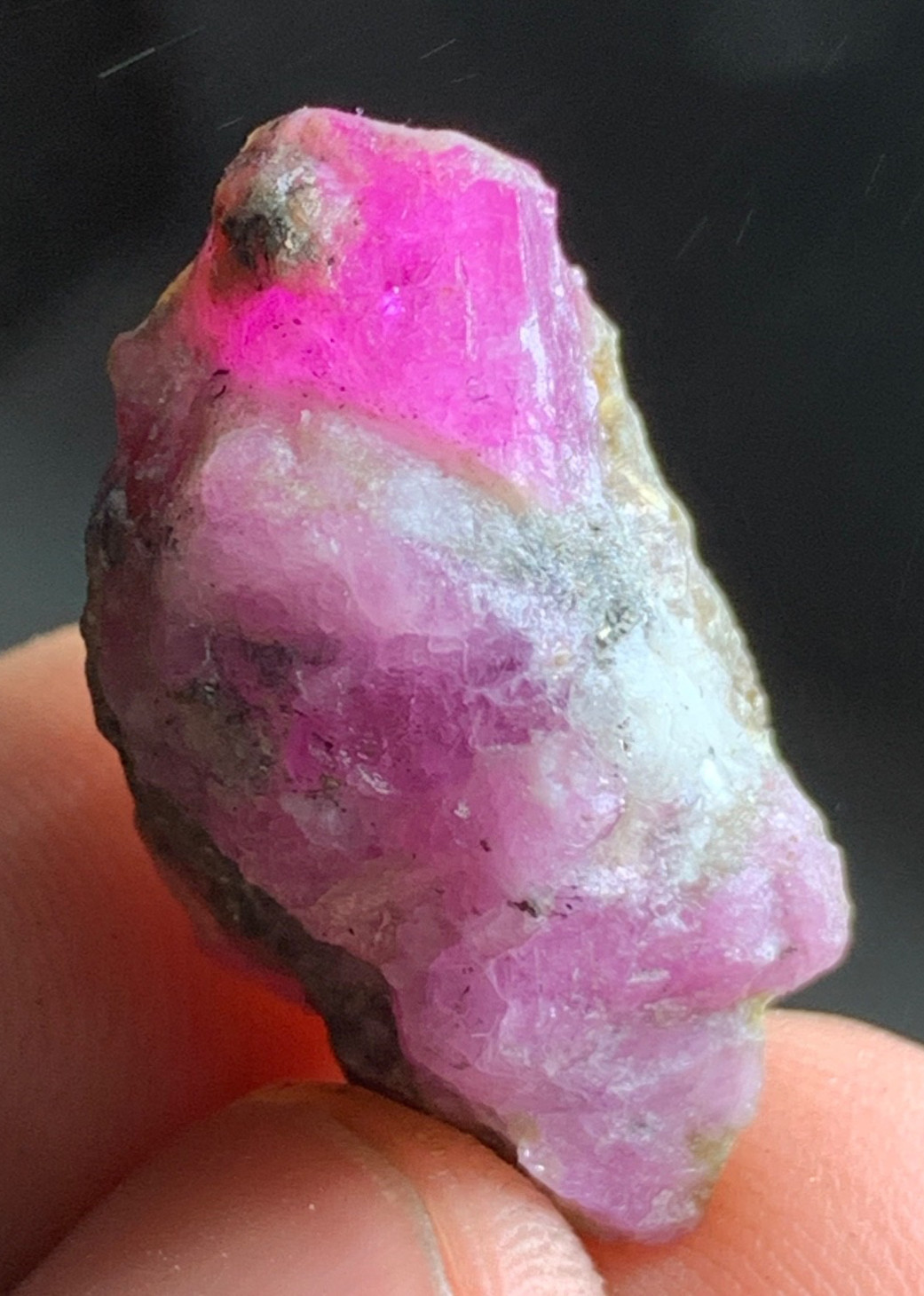 Red Ruby Crystal Specimen — 36 ct, Afghanistan (Jagdalag)