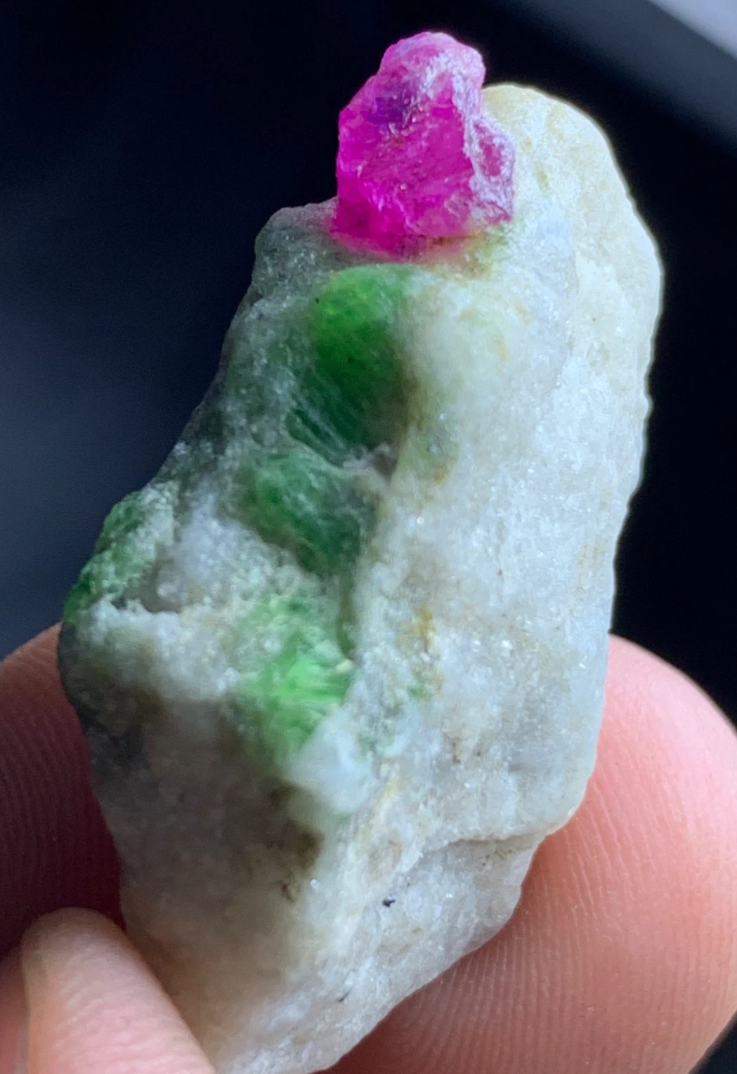 Red Ruby Crystal Specimen — 58 ct, Afghanistan (Jagdalag)