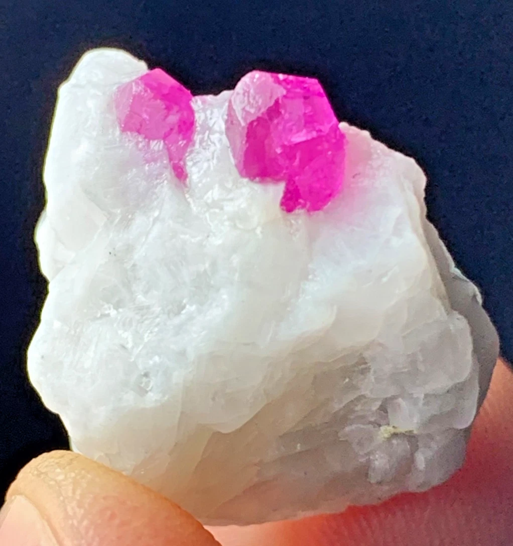Red Ruby Crystal Specimen — 20 ct, Afghanistan (Jagdalag)
