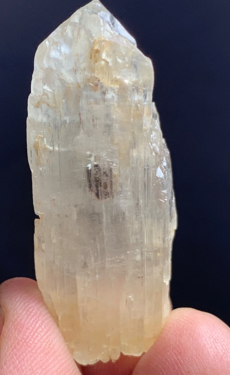 Pink Kunzite Crystal Specimen — 65 ct, Afghanistan