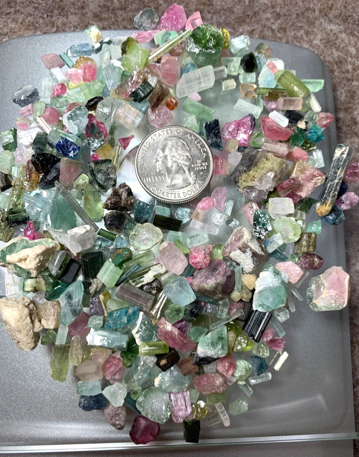 Tourmaline Crystal Specimen Lot — 83 g, Afghanistan