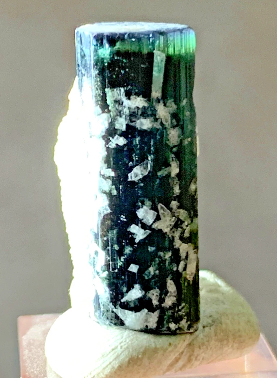 Blue Tourmaline Crystal Specimen — 22 ct, Afghanistan